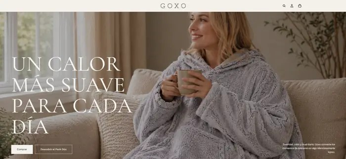 Goxo denda onlinearen azala, Un calor más suave para cada día leloarekin